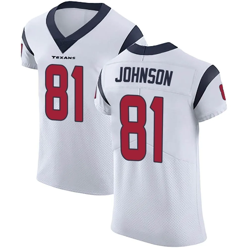 Men's Houston Texans Andre Johnson Nike Vapor Untouchable Elite White Jersey Men's Houston Texans Andre Johnson Nike Vapor Untouchable Elite White Jersey