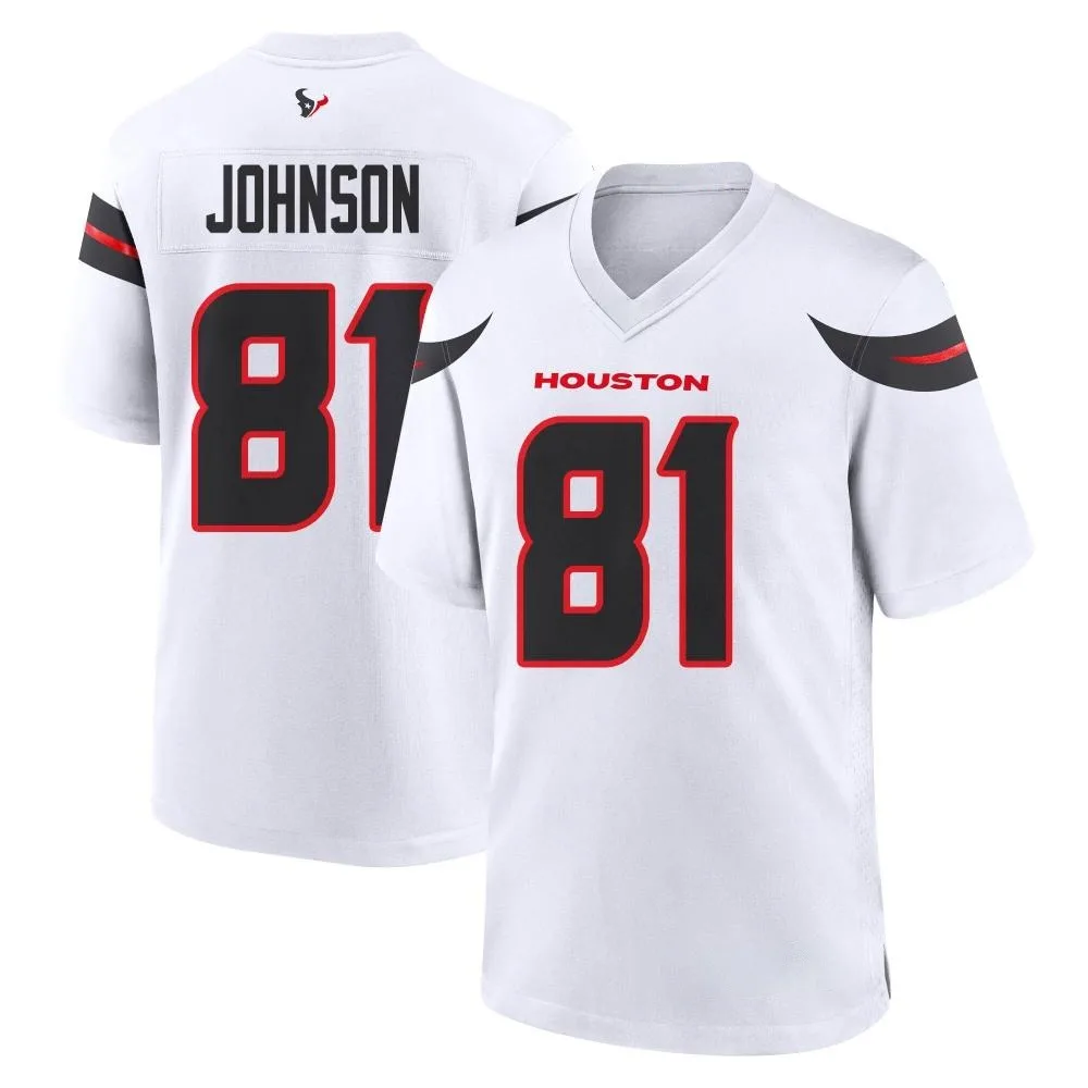 Youth Houston Texans Andre Johnson Nike Game White Jersey Youth Houston Texans Andre Johnson Nike Game White Jersey