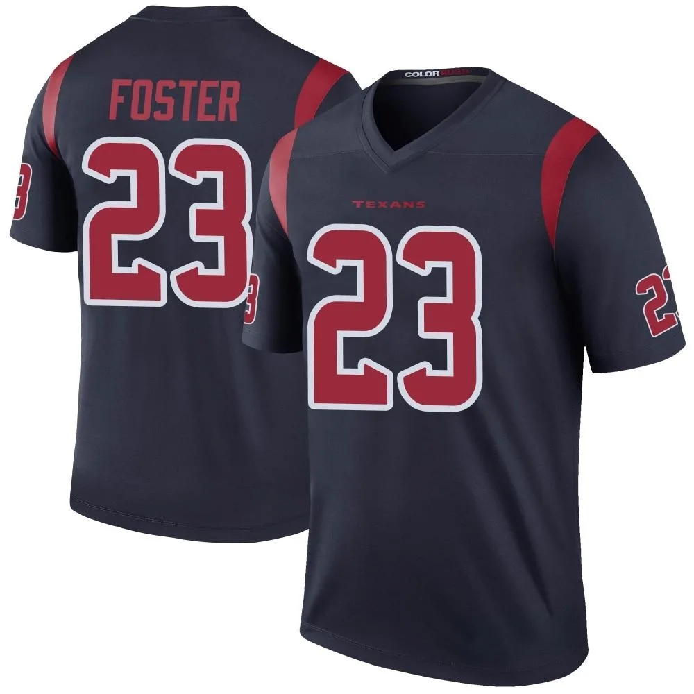 Men's Houston Texans Arian Foster Nike Color Rush Legend Navy Jersey Men's Houston Texans Arian Foster Nike Color Rush Legend Navy Jersey
