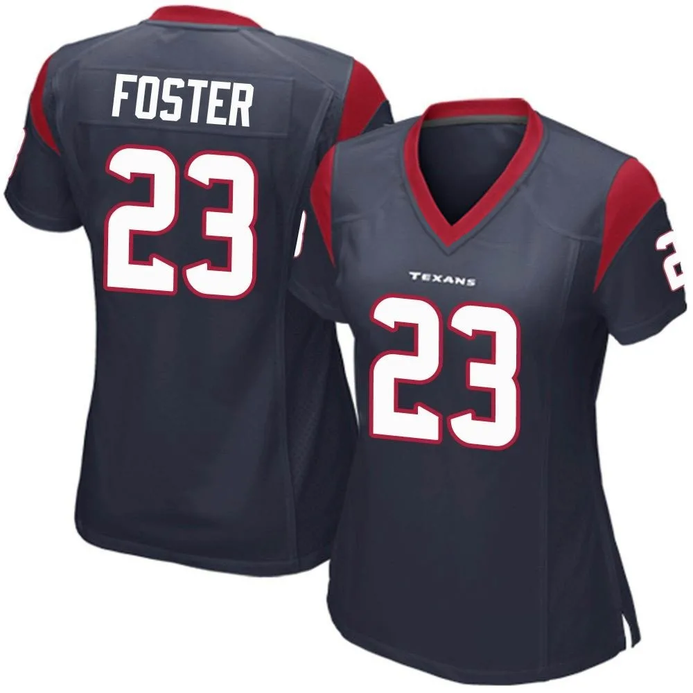 Women's Houston Texans Arian Foster Nike Team Color Game Navy Blue Jersey Women's Houston Texans Arian Foster Nike Team Color Game Navy Blue Jersey