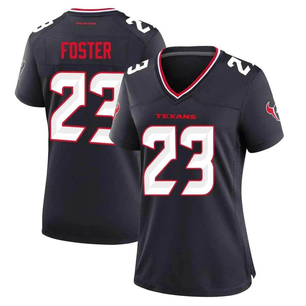 Women's Houston Texans Arian Foster Nike Team Game Navy Jersey Women's Houston Texans Arian Foster Nike Team Game Navy Jersey