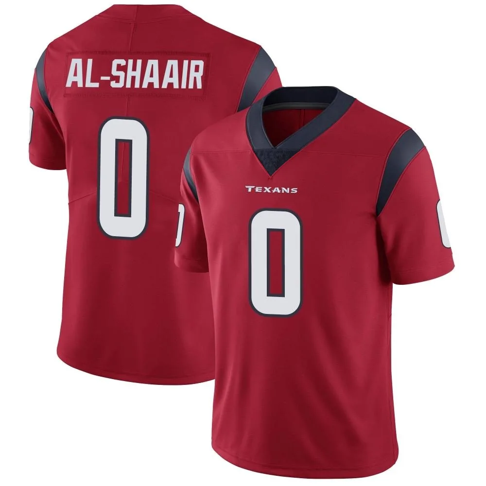 Youth Houston Texans Azeez Al-Shaair Nike Alternate Vapor Untouchable Limited Red Jersey Youth Houston Texans Azeez Al-Shaair Nike Alternate Vapor Untouchable Limited Red Jersey