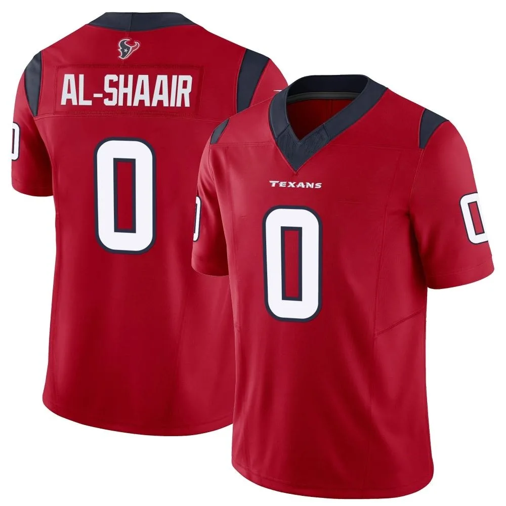 Youth Houston Texans Azeez Al-Shaair Nike Vapor F.U.S.E. Limited Red Jersey Youth Houston Texans Azeez Al-Shaair Nike Vapor F.U.S.E. Limited Red Jersey