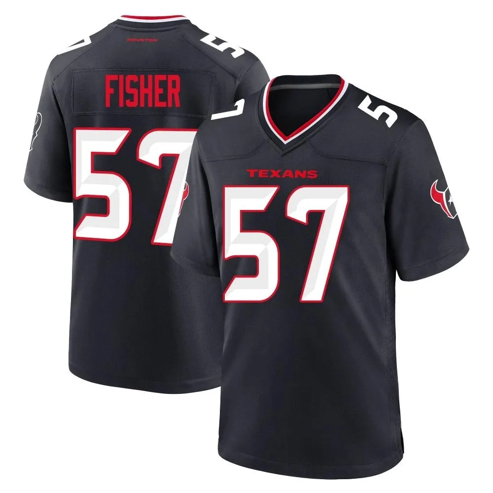 Men's Houston Texans Blake Fisher Nike Team Game Navy Jersey Men's Houston Texans Blake Fisher Nike Team Game Navy Jersey
