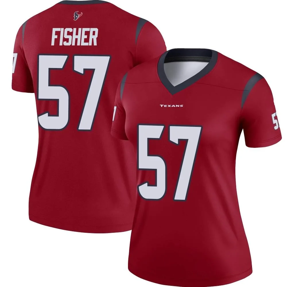Women's Houston Texans Blake Fisher Nike Legend Red Jersey Women's Houston Texans Blake Fisher Nike Legend Red Jersey