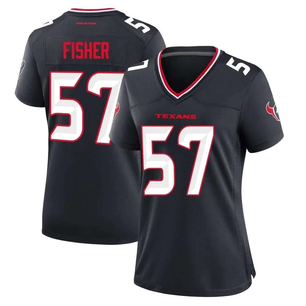 Women's Houston Texans Blake Fisher Nike Team Game Navy Jersey Women's Houston Texans Blake Fisher Nike Team Game Navy Jersey