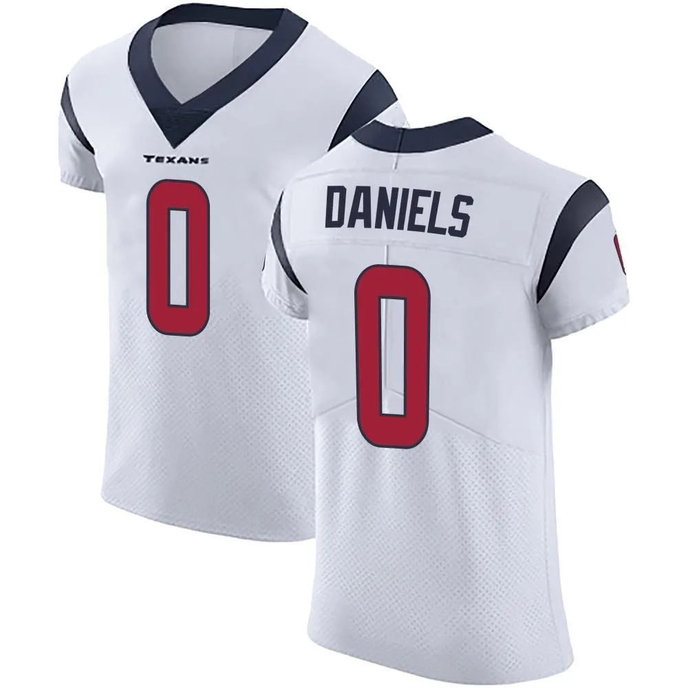 Men's Houston Texans Braeden Daniels Nike Vapor Untouchable Elite White Jersey Men's Houston Texans Braeden Daniels Nike Vapor Untouchable Elite White Jersey