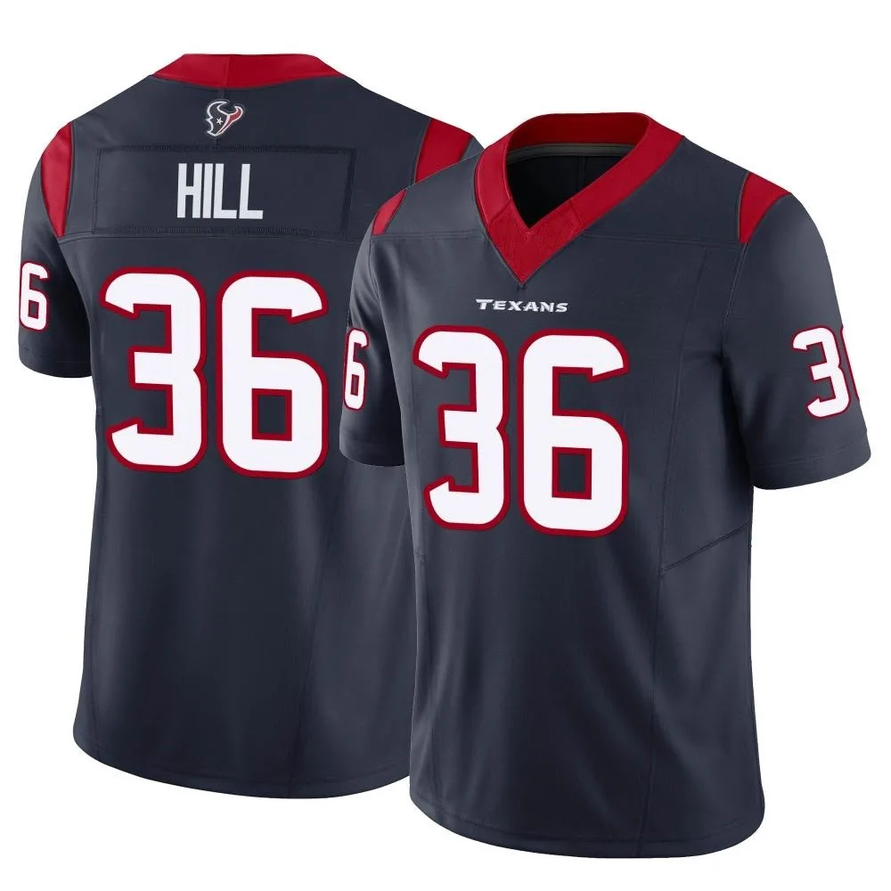 Men's Houston Texans Brandon Hill Nike Vapor F.U.S.E. Limited Navy Jersey Men's Houston Texans Brandon Hill Nike Vapor F.U.S.E. Limited Navy Jersey