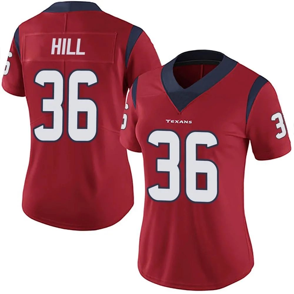 Women's Houston Texans Brandon Hill Nike Alternate Vapor Untouchable Limited Red Jersey Women's Houston Texans Brandon Hill Nike Alternate Vapor Untouchable Limited Red Jersey