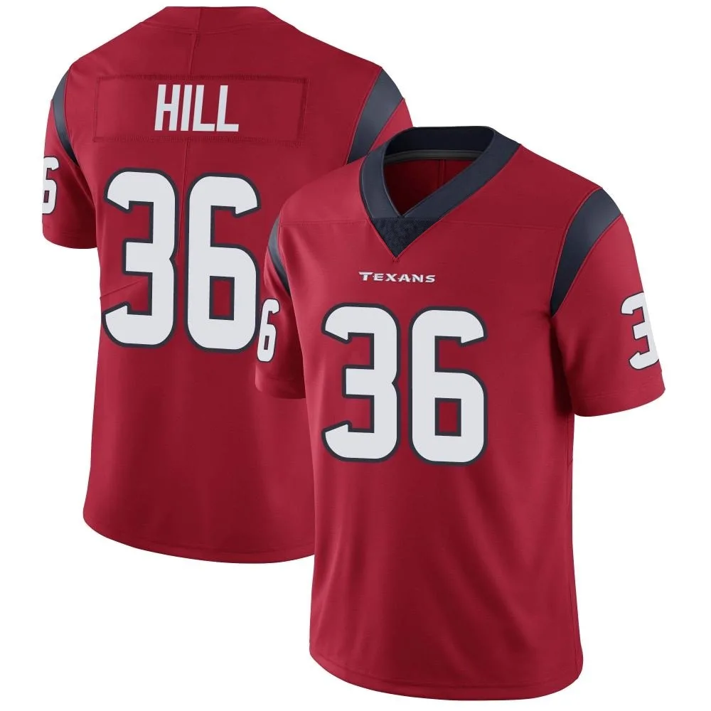 Youth Houston Texans Brandon Hill Nike Alternate Vapor Untouchable Limited Red Jersey Youth Houston Texans Brandon Hill Nike Alternate Vapor Untouchable Limited Red Jersey