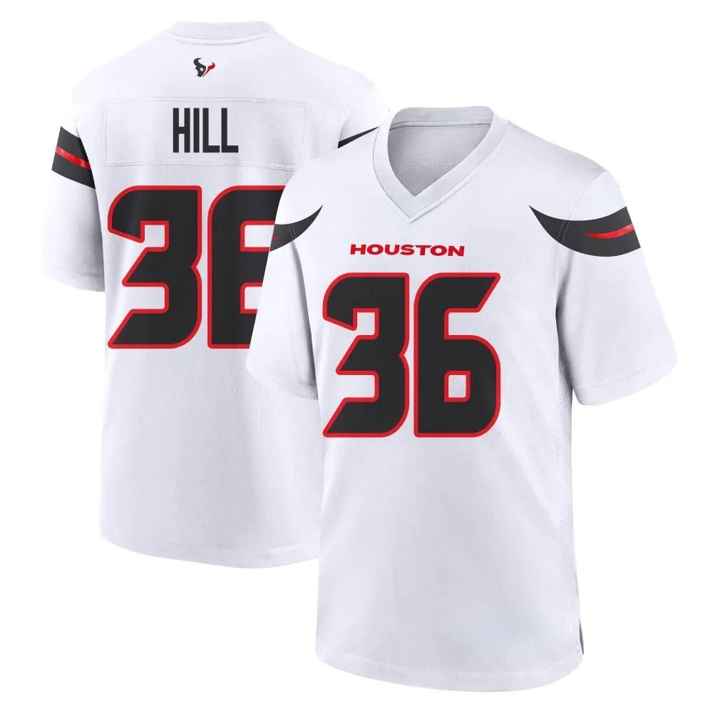 Youth Houston Texans Brandon Hill Nike Game White Jersey Youth Houston Texans Brandon Hill Nike Game White Jersey