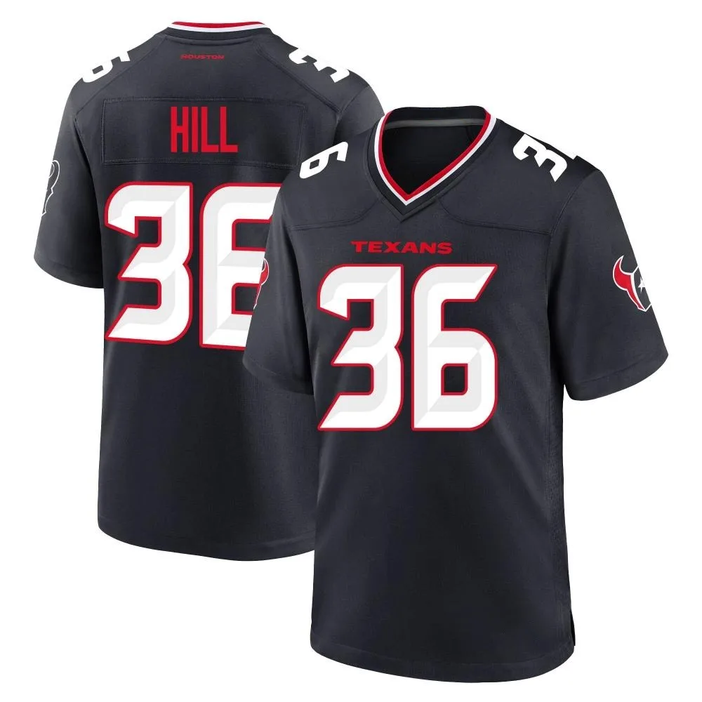Youth Houston Texans Brandon Hill Nike Team Game Navy Jersey Youth Houston Texans Brandon Hill Nike Team Game Navy Jersey