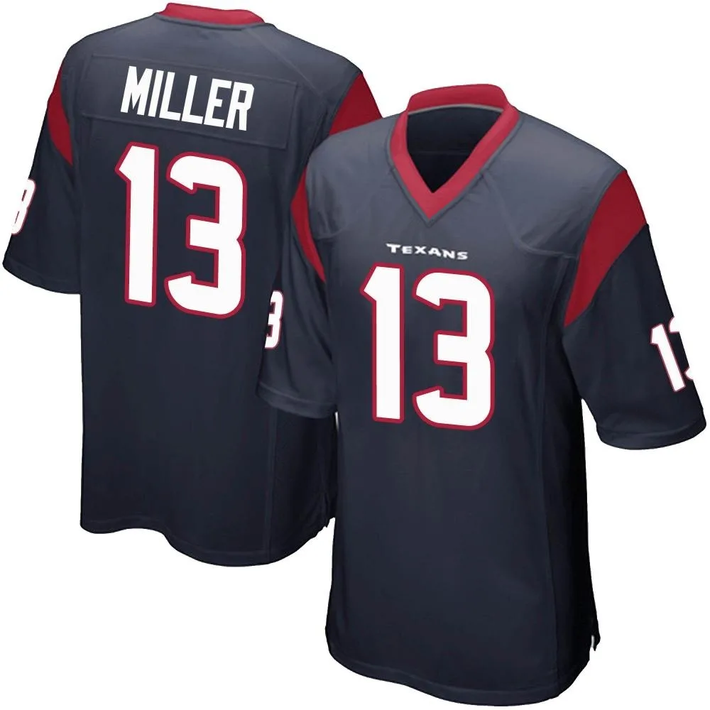 Men's Houston Texans Braxton Miller Nike Team Color Game Navy Blue Jersey Men's Houston Texans Braxton Miller Nike Team Color Game Navy Blue Jersey