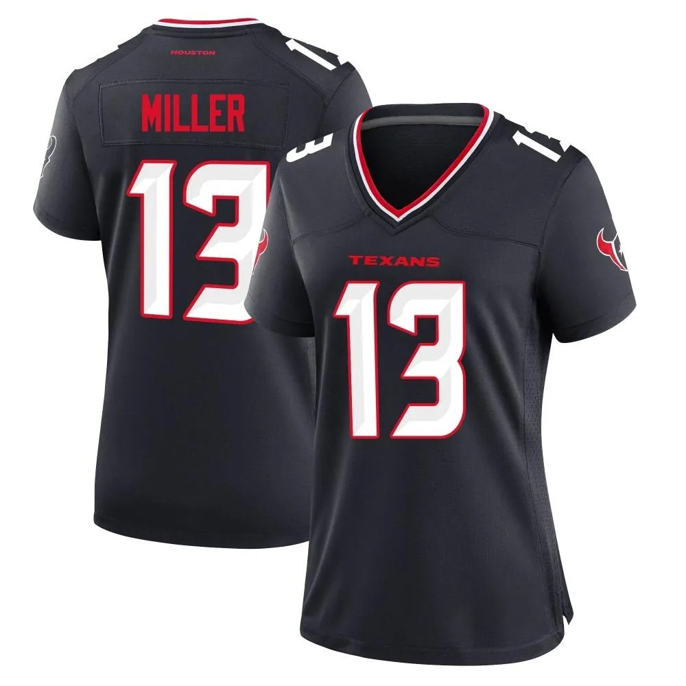 Women's Houston Texans Braxton Miller Nike Team Game Navy Jersey Women's Houston Texans Braxton Miller Nike Team Game Navy Jersey