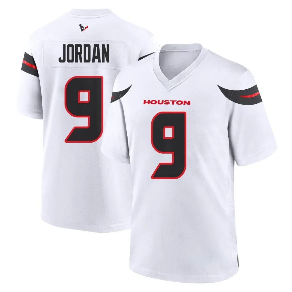 Men's Houston Texans Brevin Jordan Nike Game White Jersey Men's Houston Texans Brevin Jordan Nike Game White Jersey