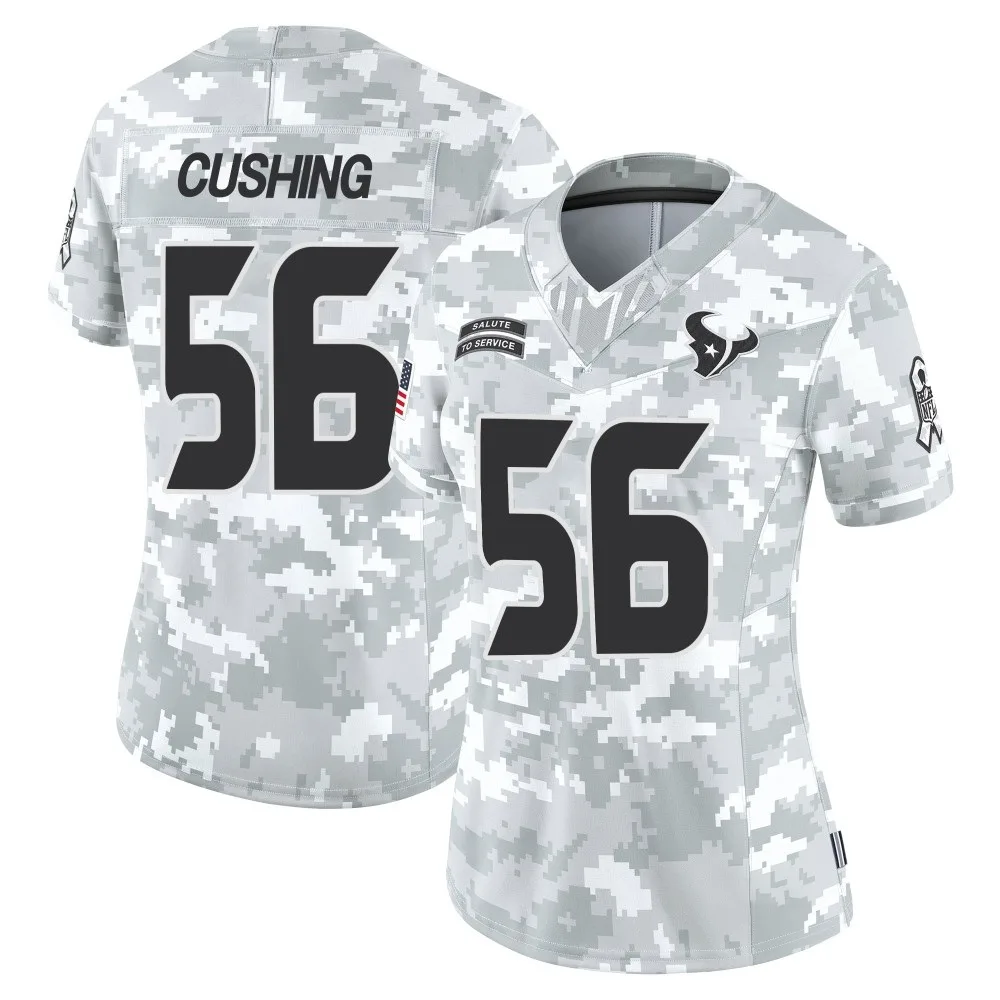 Women's Houston Texans Brian Cushing Nike 2024 Salute to Service Limited Arctic Camo Jersey Women's Houston Texans Brian Cushing Nike 2024 Salute to Service Limited Arctic Camo Jersey