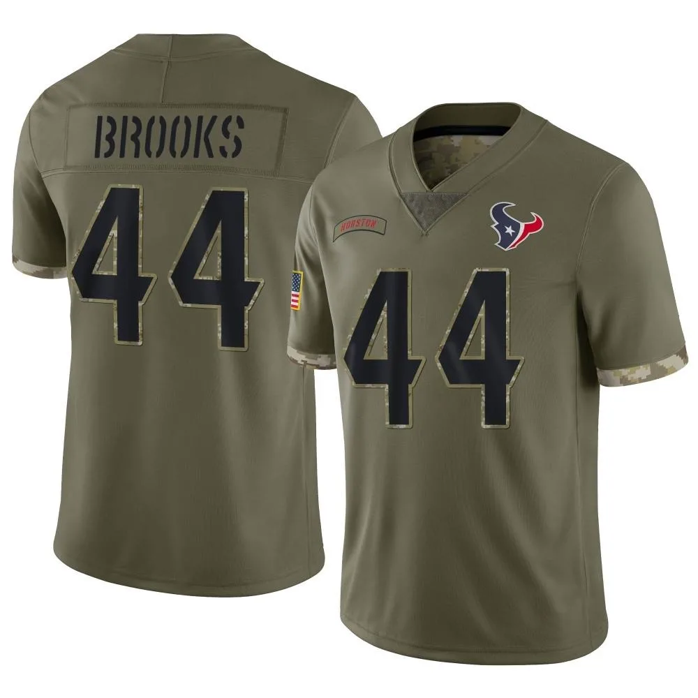 Men's Houston Texans British Brooks Nike 2022 Salute To Service Limited Olive Jersey Men's Houston Texans British Brooks Nike 2022 Salute To Service Limited Olive Jersey