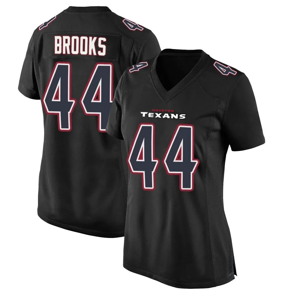 Women's Houston Texans British Brooks Nike Fashion Game Black Jersey Women's Houston Texans British Brooks Nike Fashion Game Black Jersey