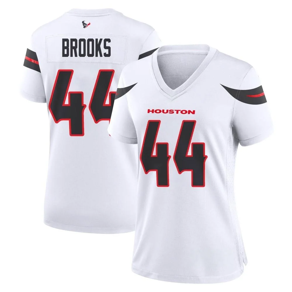 Women's Houston Texans British Brooks Nike Game White Jersey Women's Houston Texans British Brooks Nike Game White Jersey