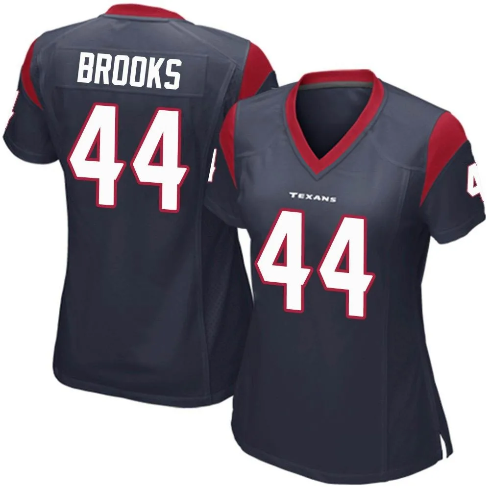 Women's Houston Texans British Brooks Nike Team Color Game Navy Blue Jersey Women's Houston Texans British Brooks Nike Team Color Game Navy Blue Jersey