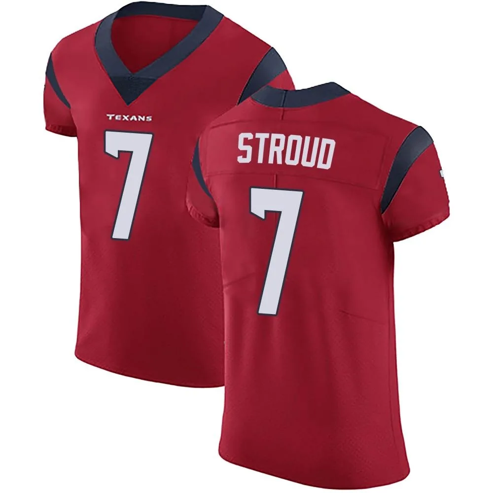 Men's Houston Texans C.j. Stroud Nike Alternate Vapor Untouchable Elite Red Jersey Men's Houston Texans C.j. Stroud Nike Alternate Vapor Untouchable Elite Red Jersey