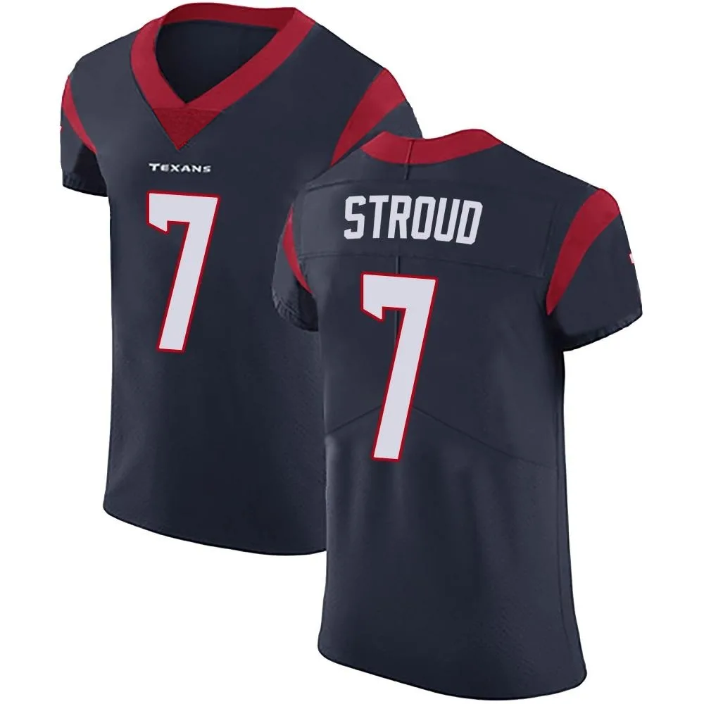 Men's Houston Texans C.j. Stroud Nike Team Color Vapor Untouchable Elite Navy Blue Jersey Men's Houston Texans C.j. Stroud Nike Team Color Vapor Untouchable Elite Navy Blue Jersey