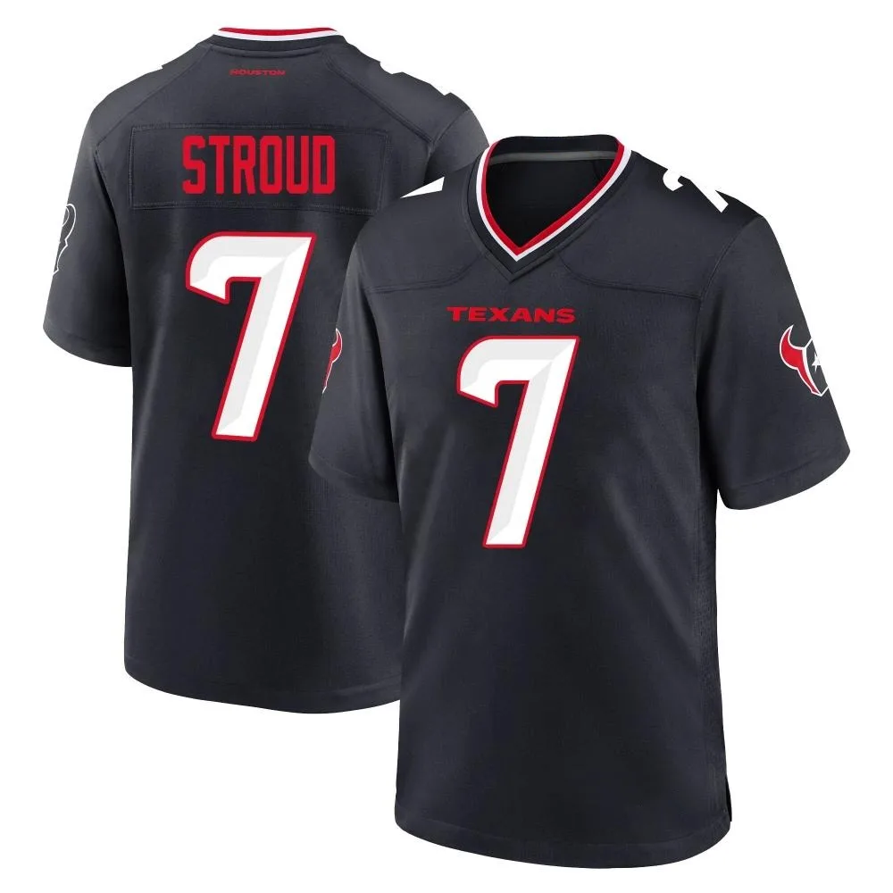 Men's Houston Texans C.j. Stroud Nike Team Game Navy Jersey Men's Houston Texans C.j. Stroud Nike Team Game Navy Jersey