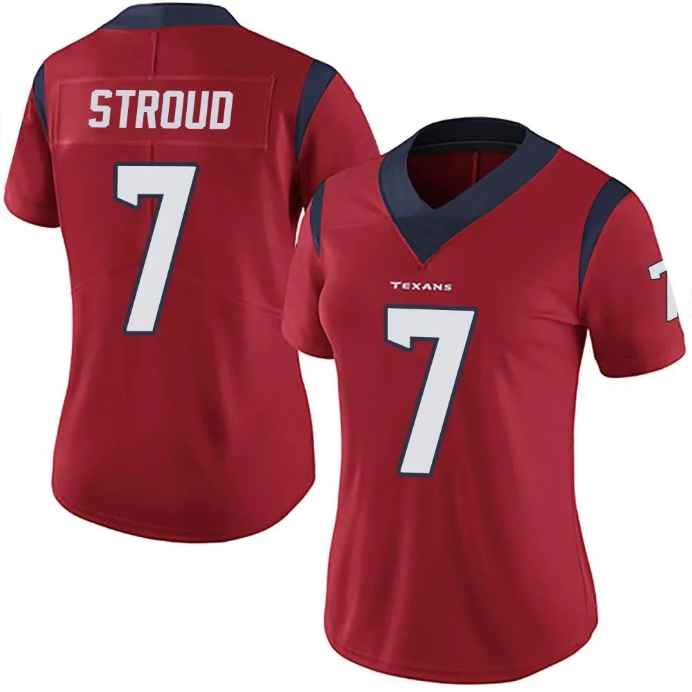 Women's Houston Texans C.j. Stroud Nike Alternate Vapor Untouchable Limited Red Jersey Women's Houston Texans C.j. Stroud Nike Alternate Vapor Untouchable Limited Red Jersey