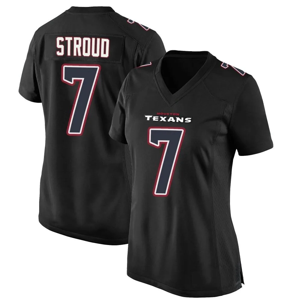 Women's Houston Texans C.j. Stroud Nike Fashion Game Black Jersey Women's Houston Texans C.j. Stroud Nike Fashion Game Black Jersey