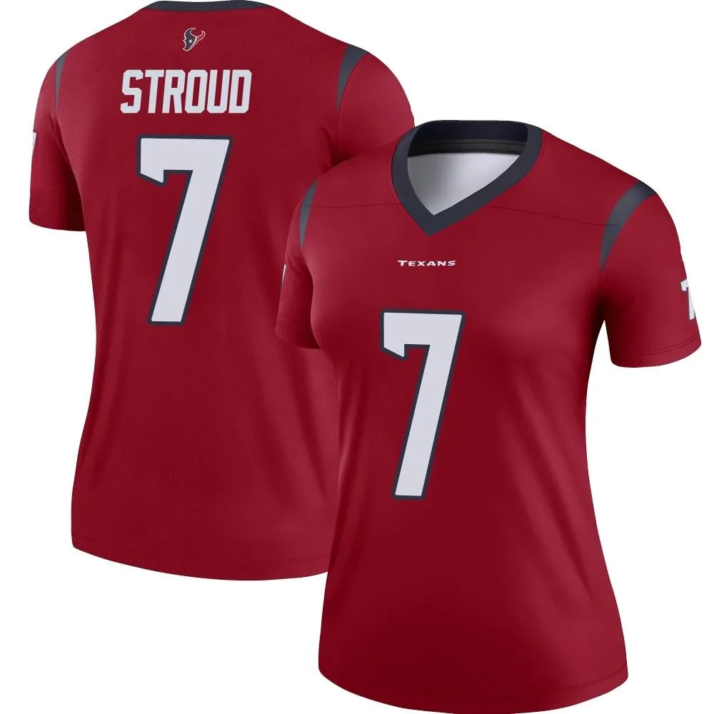Women's Houston Texans C.j. Stroud Nike Legend Red Jersey Women's Houston Texans C.j. Stroud Nike Legend Red Jersey
