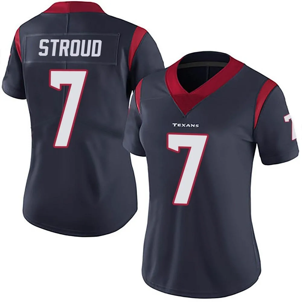 Women's Houston Texans C.j. Stroud Nike Team Color Vapor Untouchable Limited Navy Blue Jersey Women's Houston Texans C.j. Stroud Nike Team Color Vapor Untouchable Limited Navy Blue Jersey