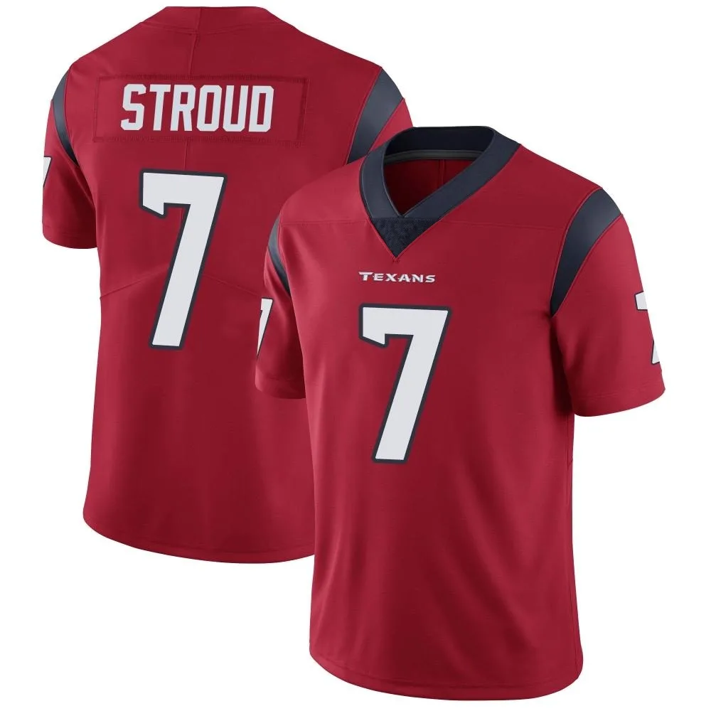 Youth Houston Texans C.j. Stroud Nike Alternate Vapor Untouchable Limited Red Jersey Youth Houston Texans C.j. Stroud Nike Alternate Vapor Untouchable Limited Red Jersey