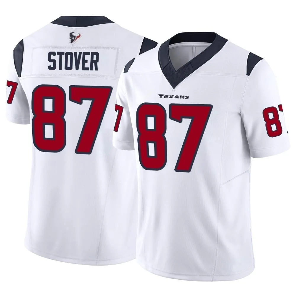 Men's Houston Texans Cade Stover Nike Vapor F.U.S.E. Limited White Jersey Men's Houston Texans Cade Stover Nike Vapor F.U.S.E. Limited White Jersey