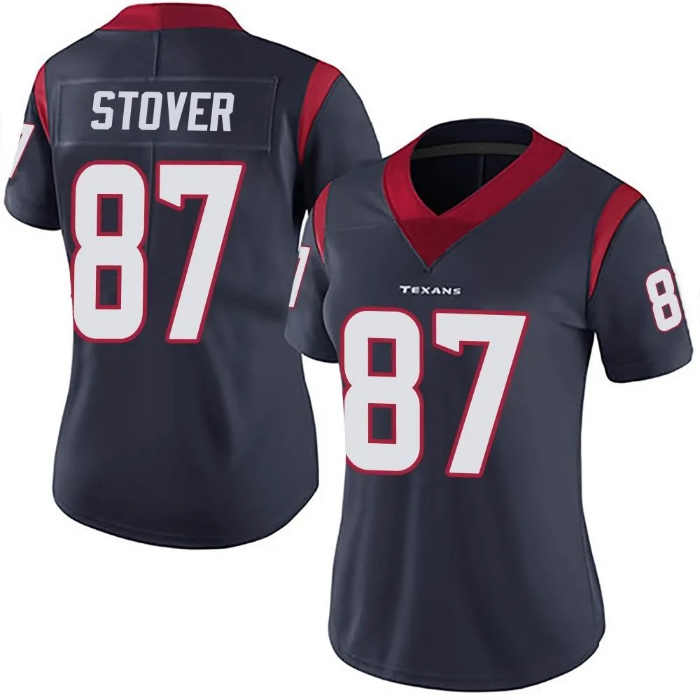 Women's Houston Texans Cade Stover Nike Team Color Vapor Untouchable Limited Navy Blue Jersey Women's Houston Texans Cade Stover Nike Team Color Vapor Untouchable Limited Navy Blue Jersey