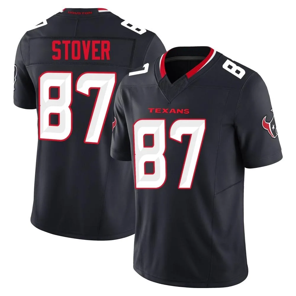 Youth Houston Texans Cade Stover Nike Alternate Vapor F.U.S.E. Limited Navy Jersey Youth Houston Texans Cade Stover Nike Alternate Vapor F.U.S.E. Limited Navy Jersey
