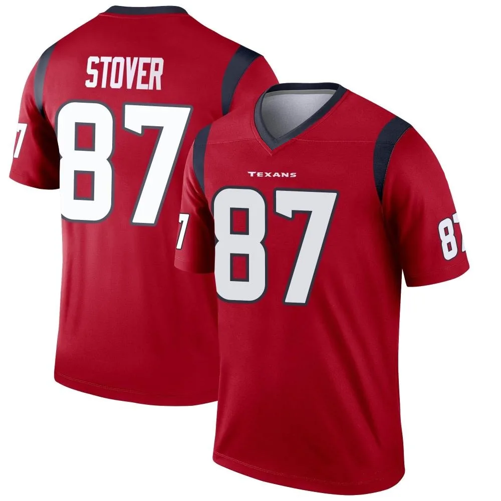 Youth Houston Texans Cade Stover Nike Legend Red Jersey Youth Houston Texans Cade Stover Nike Legend Red Jersey