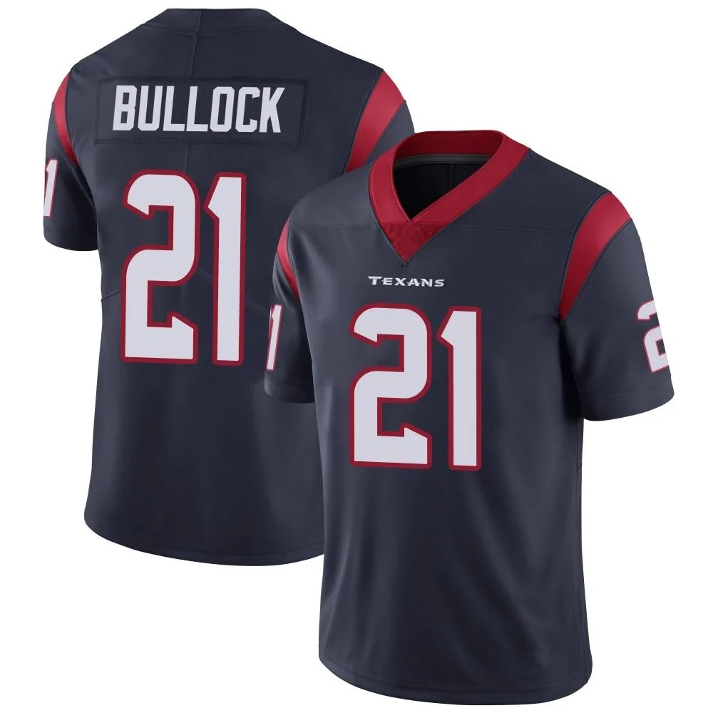 Men's Houston Texans Calen Bullock Nike Team Color Vapor Untouchable Limited Navy Blue Jersey Men's Houston Texans Calen Bullock Nike Team Color Vapor Untouchable Limited Navy Blue Jersey