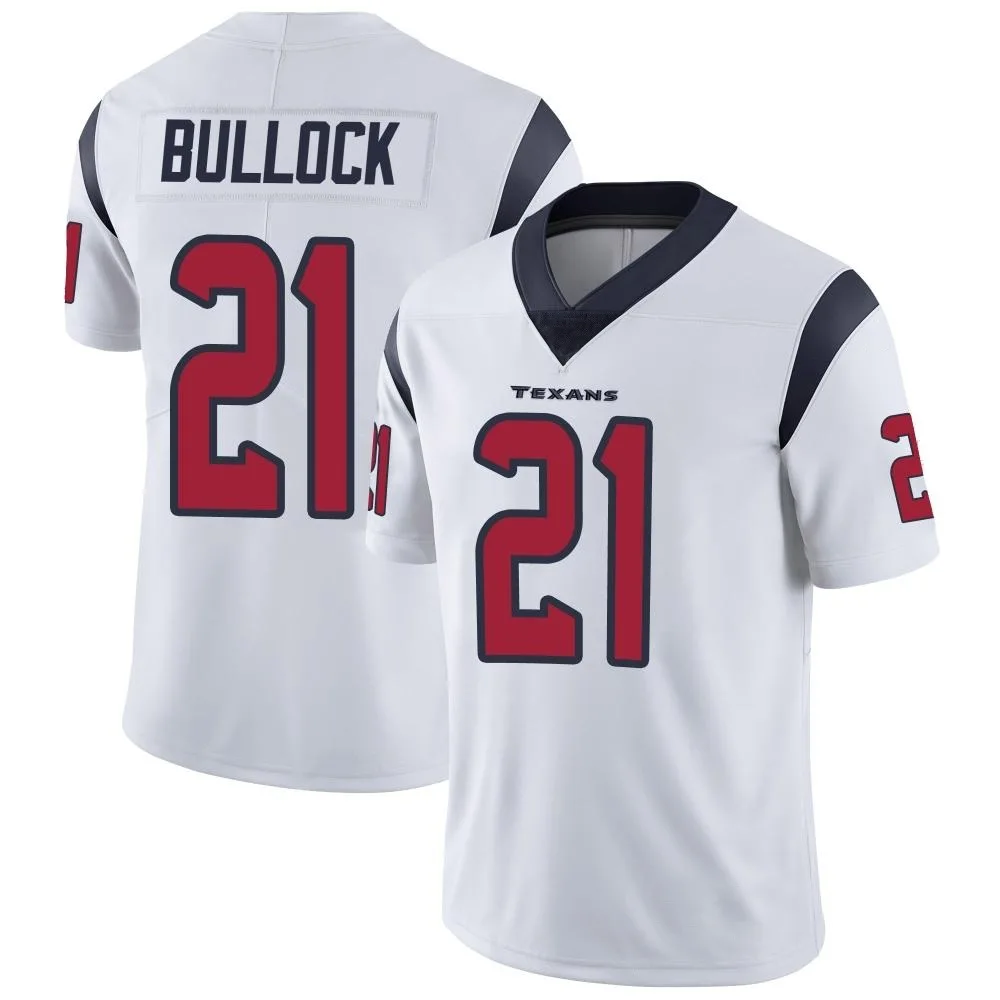 Men's Houston Texans Calen Bullock Nike Vapor Untouchable Limited White Jersey Men's Houston Texans Calen Bullock Nike Vapor Untouchable Limited White Jersey