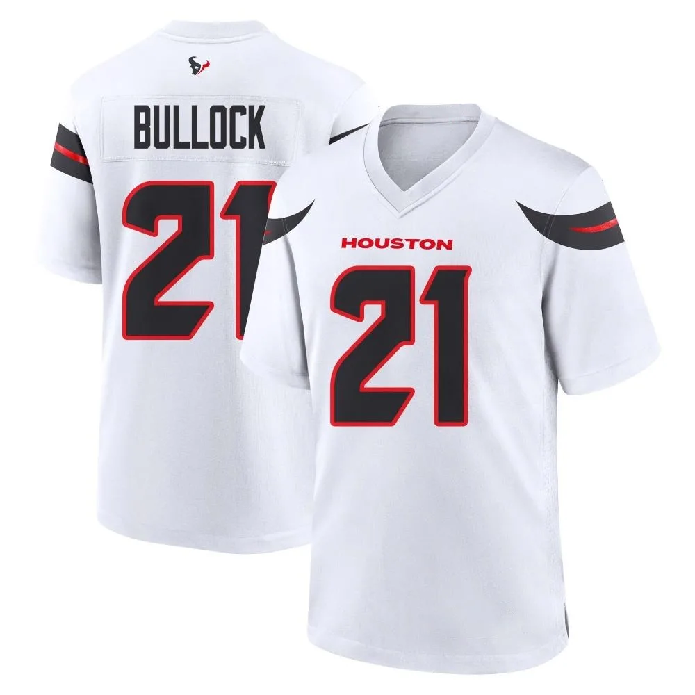 Youth Houston Texans Calen Bullock Nike Game White Jersey Youth Houston Texans Calen Bullock Nike Game White Jersey