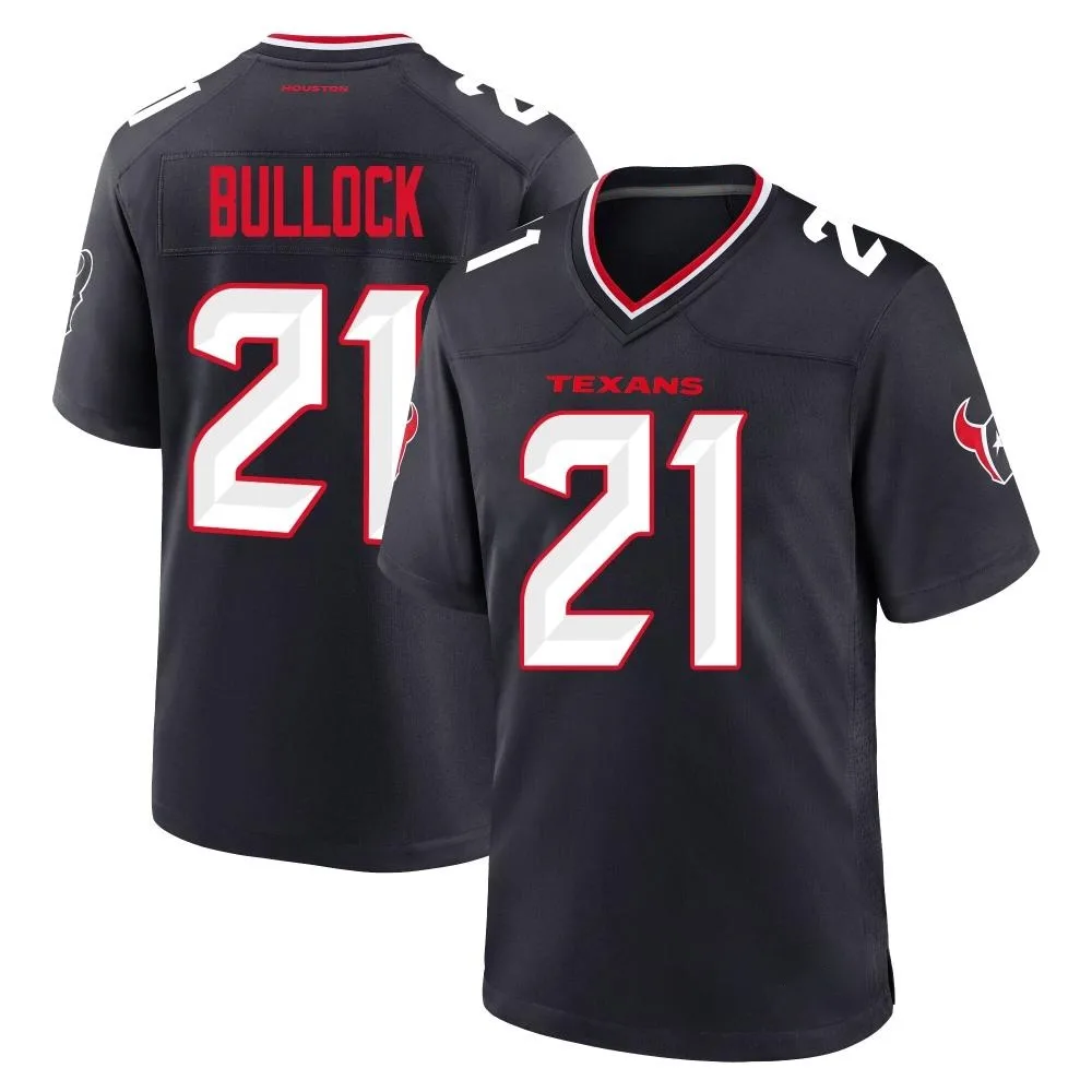 Youth Houston Texans Calen Bullock Nike Team Game Navy Jersey Youth Houston Texans Calen Bullock Nike Team Game Navy Jersey
