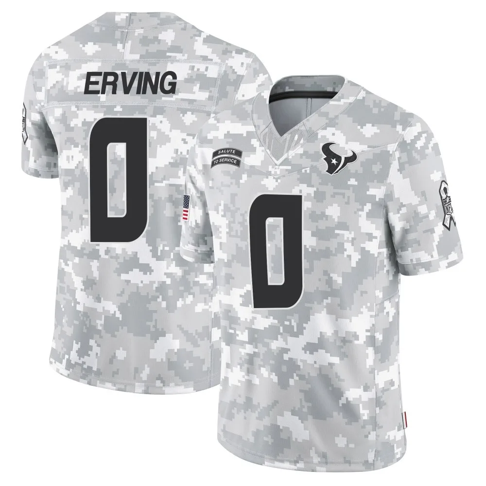 Men's Houston Texans Cameron Erving Nike 2024 Salute to Service Limited Arctic Camo Jersey Men's Houston Texans Cameron Erving Nike 2024 Salute to Service Limited Arctic Camo Jersey