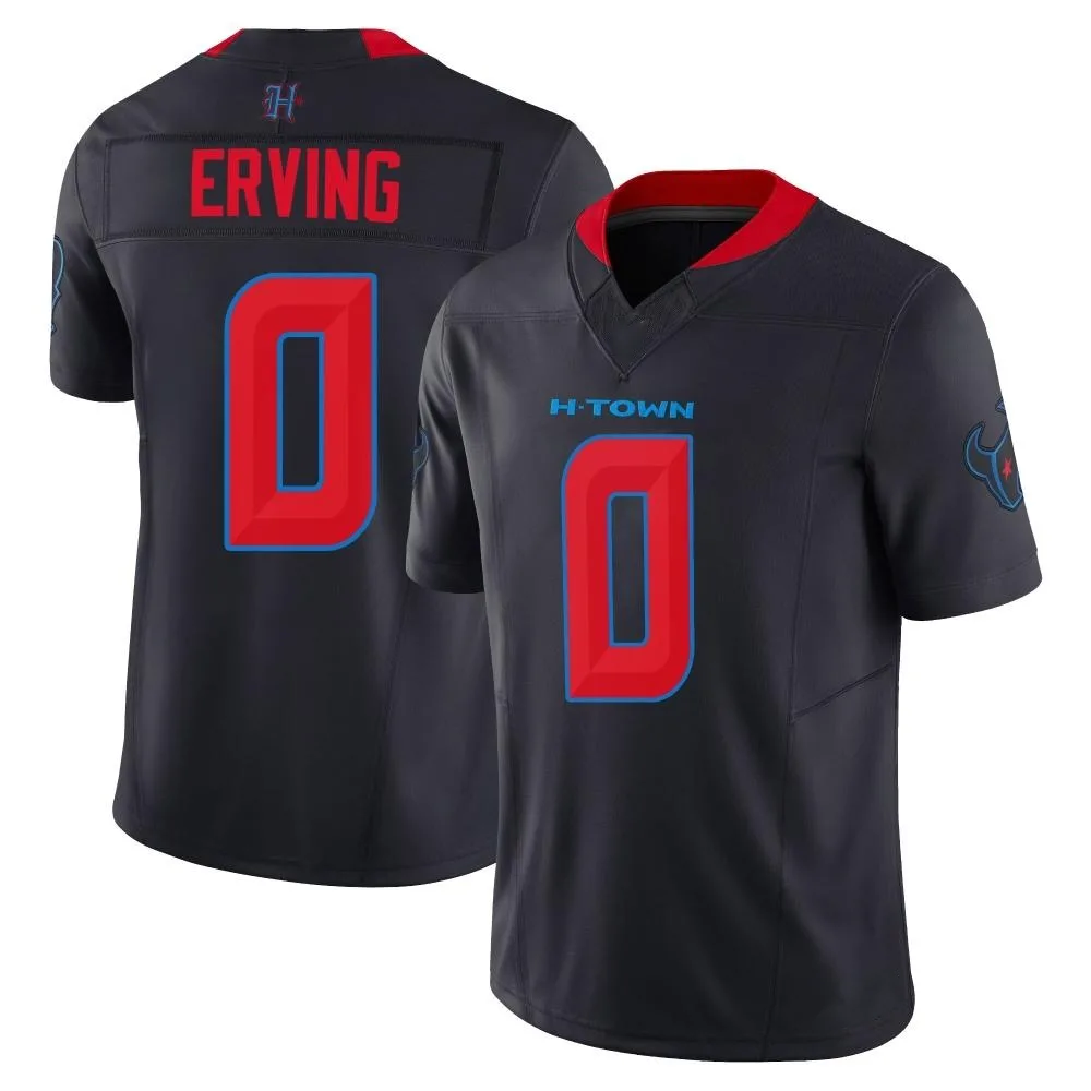 Men's Houston Texans Cameron Erving Nike 2nd Alternate Vapor F.U.S.E. Limited Navy Jersey Men's Houston Texans Cameron Erving Nike 2nd Alternate Vapor F.U.S.E. Limited Navy Jersey