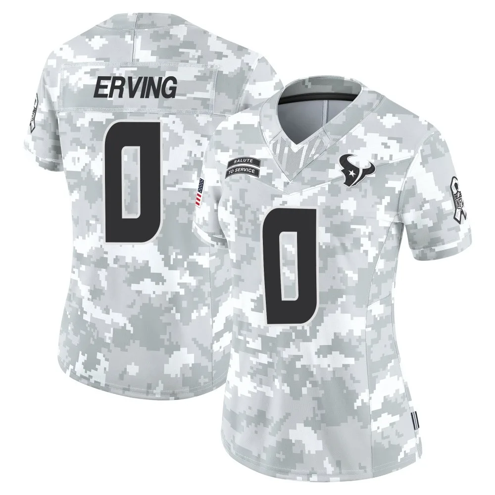 Women's Houston Texans Cameron Erving Nike 2024 Salute to Service Limited Arctic Camo Jersey Women's Houston Texans Cameron Erving Nike 2024 Salute to Service Limited Arctic Camo Jersey