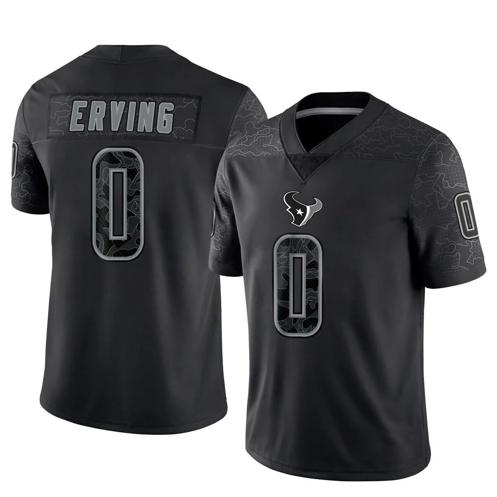 Youth Houston Texans Cameron Erving Nike Reflective Limited Black Jersey Youth Houston Texans Cameron Erving Nike Reflective Limited Black Jersey