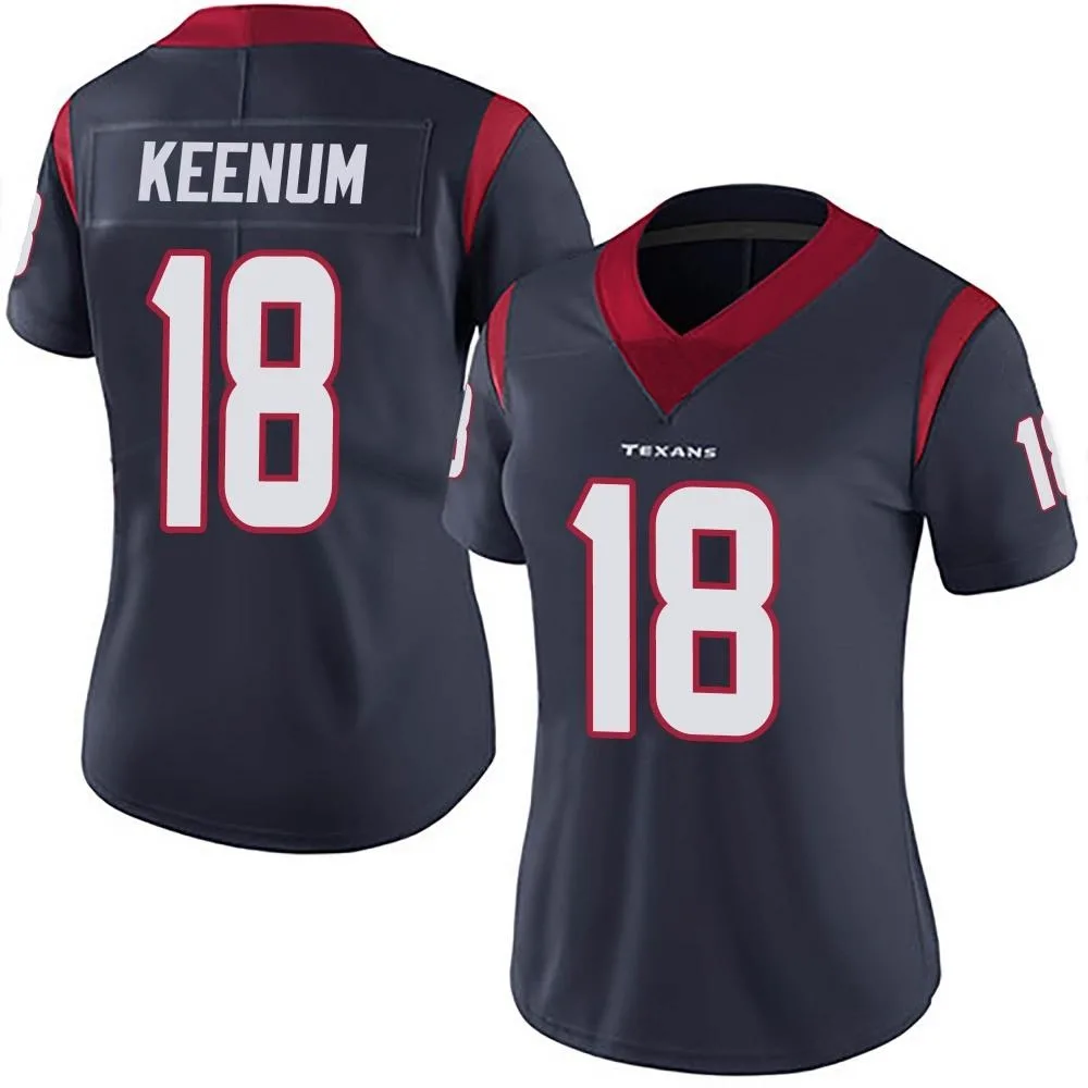 Women's Houston Texans Case Keenum Nike Team Color Vapor Untouchable Limited Navy Blue Jersey Women's Houston Texans Case Keenum Nike Team Color Vapor Untouchable Limited Navy Blue Jersey