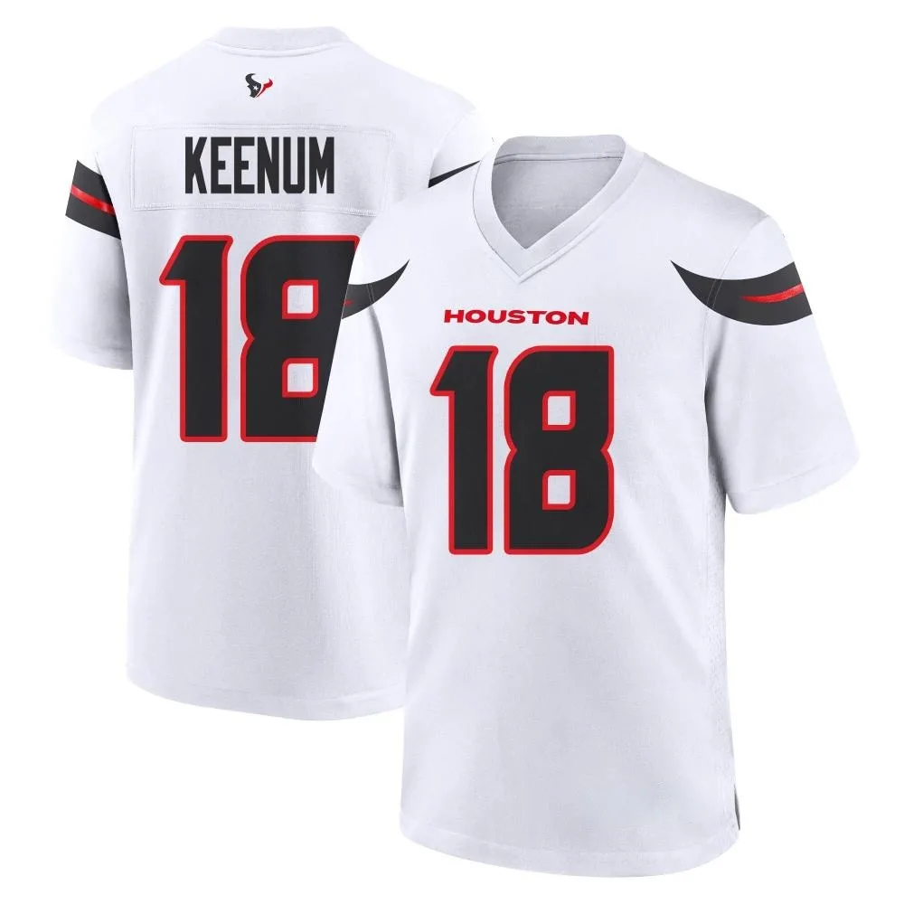 Youth Houston Texans Case Keenum Nike Game White Jersey Youth Houston Texans Case Keenum Nike Game White Jersey