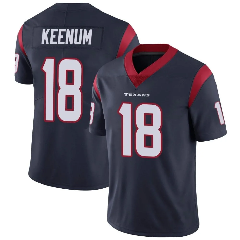 Youth Houston Texans Case Keenum Nike Team Color Vapor Untouchable Limited Navy Blue Jersey Youth Houston Texans Case Keenum Nike Team Color Vapor Untouchable Limited Navy Blue Jersey