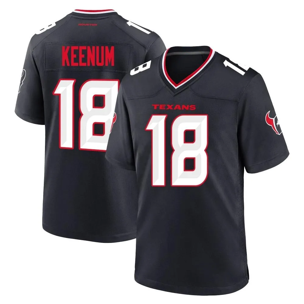 Youth Houston Texans Case Keenum Nike Team Game Navy Jersey Youth Houston Texans Case Keenum Nike Team Game Navy Jersey