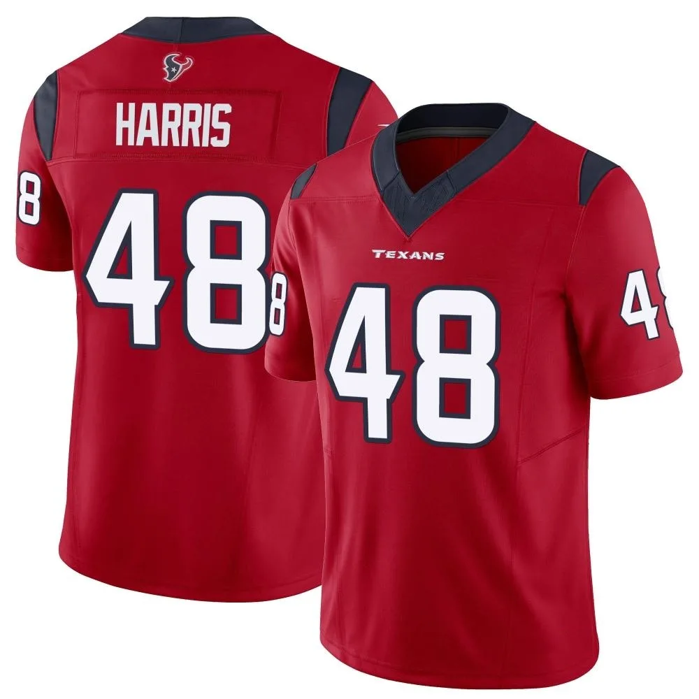 Men's Houston Texans Christian Harris Nike Vapor F.U.S.E. Limited Red Jersey Men's Houston Texans Christian Harris Nike Vapor F.U.S.E. Limited Red Jersey