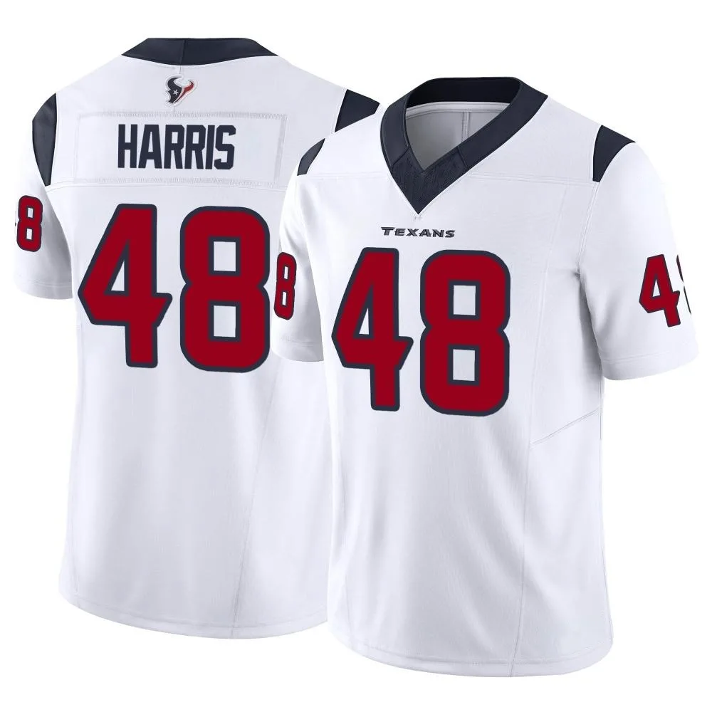 Men's Houston Texans Christian Harris Nike Vapor F.U.S.E. Limited White Jersey Men's Houston Texans Christian Harris Nike Vapor F.U.S.E. Limited White Jersey